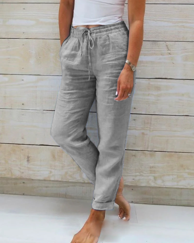 SL | Pantalon classique avec cordon de serrage