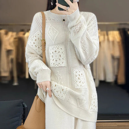 Pull au style vintage intemporel
