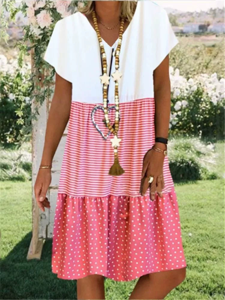 SL | Robe midi décontractée 3 couleurs