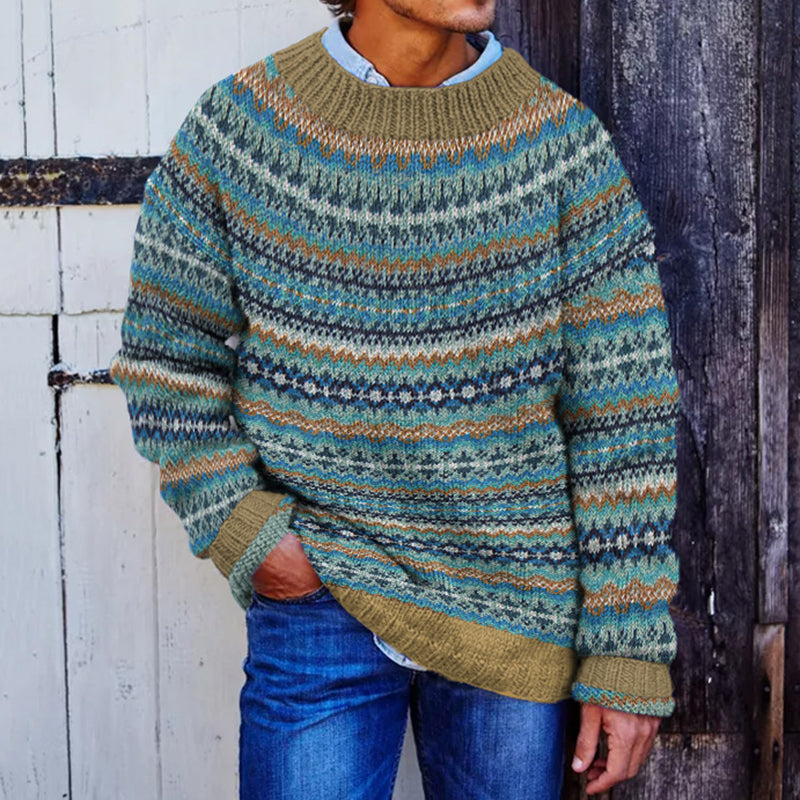 Pull vintage classique