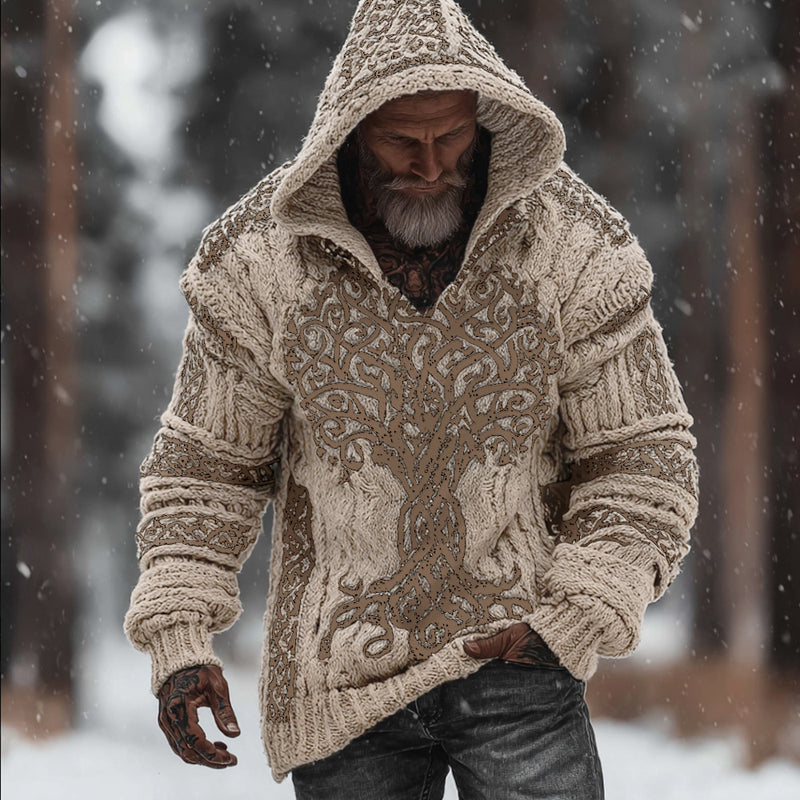 Pull au design réfléchi