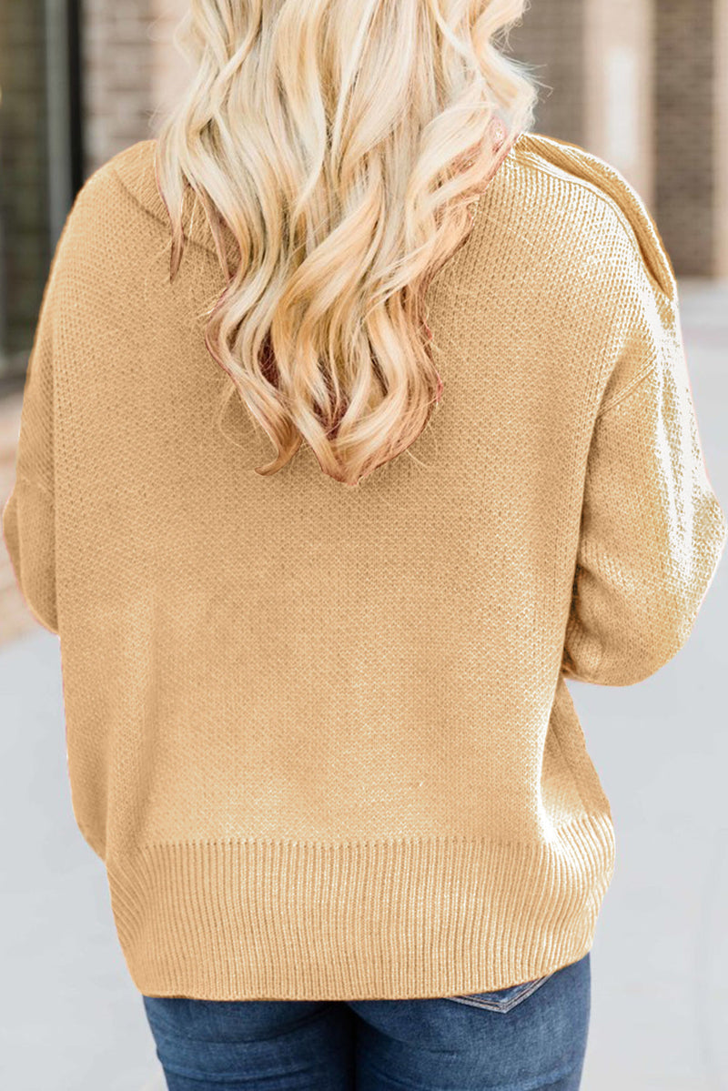 Pull au design réfléchi