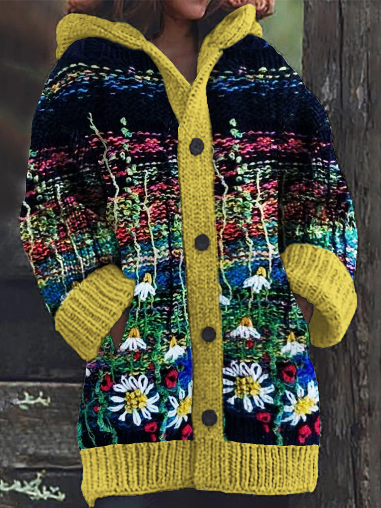 Cardigan au design réfléchi