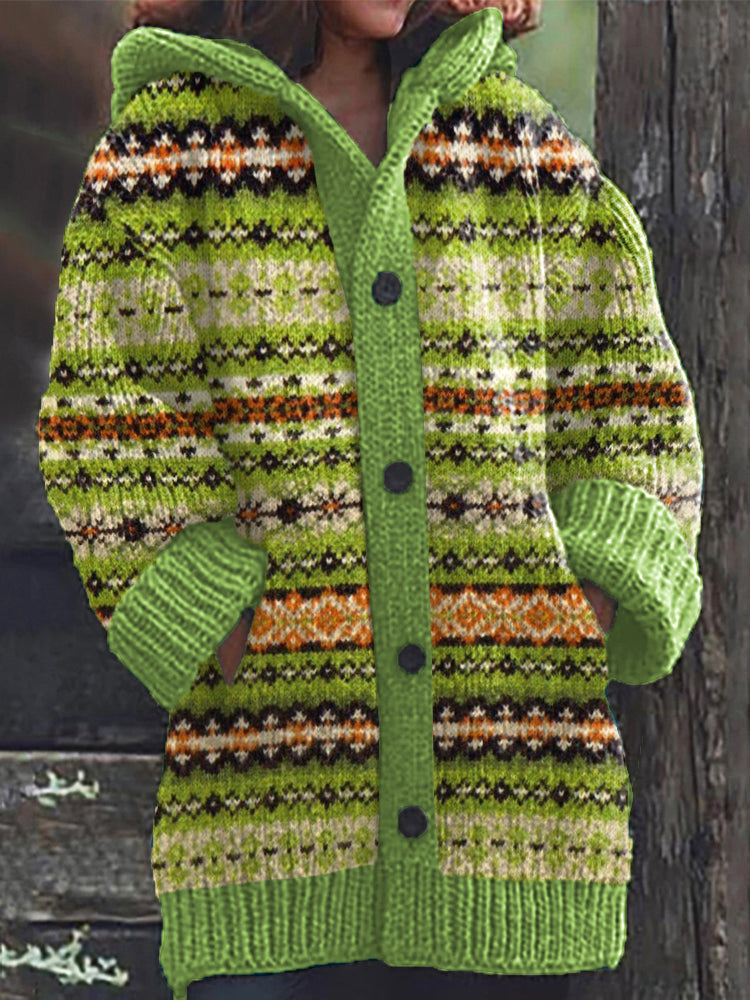 Cardigan au style vintage intemporel