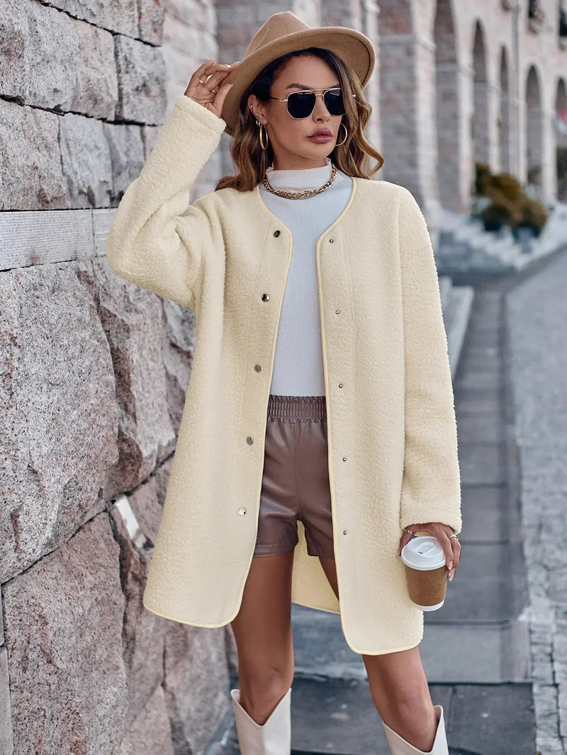Manteau au design réfléchi
