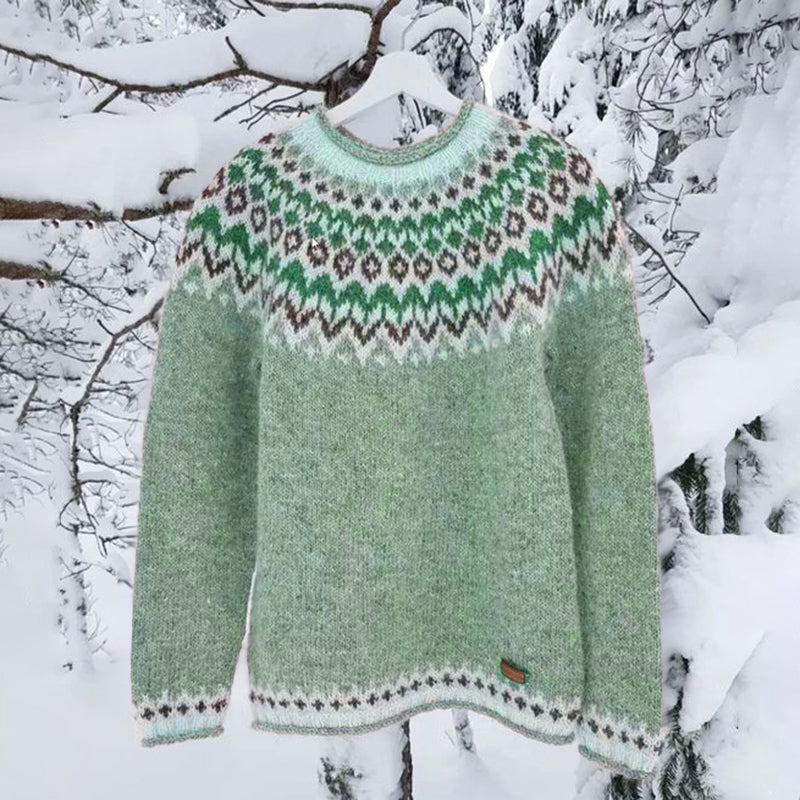 Pull au style vintage intemporel