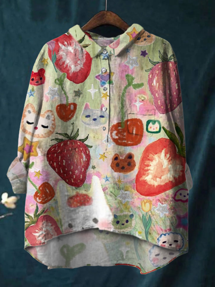 Chemise au style vintage intemporel