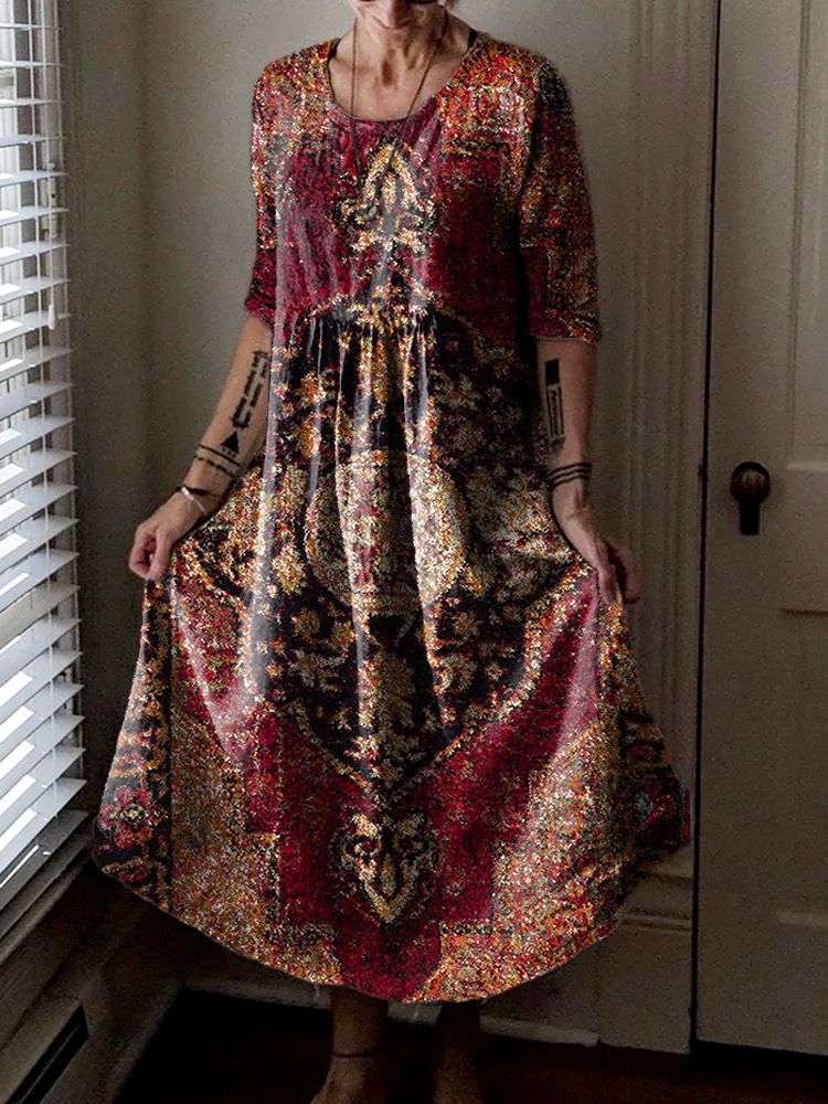 Robe au design réfléchi