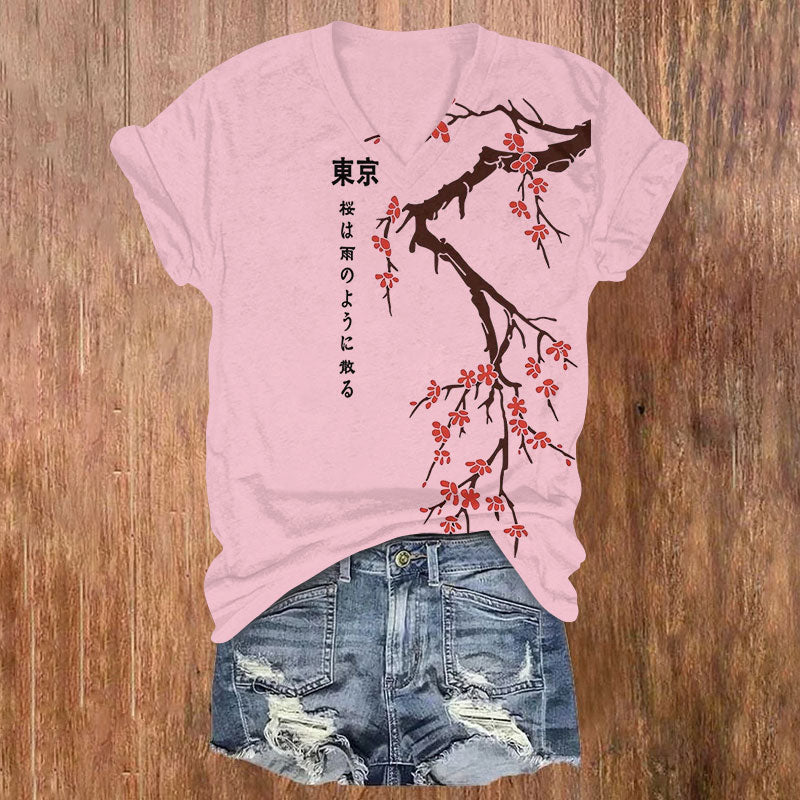 T-Shirt au design réfléchi