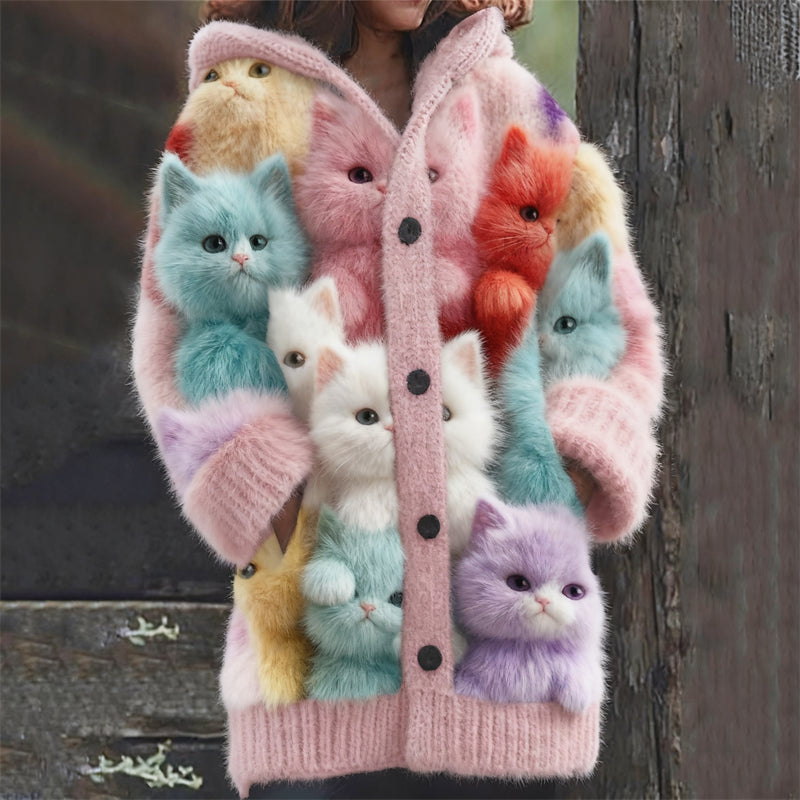 Cardigan magnifiquement confectionné