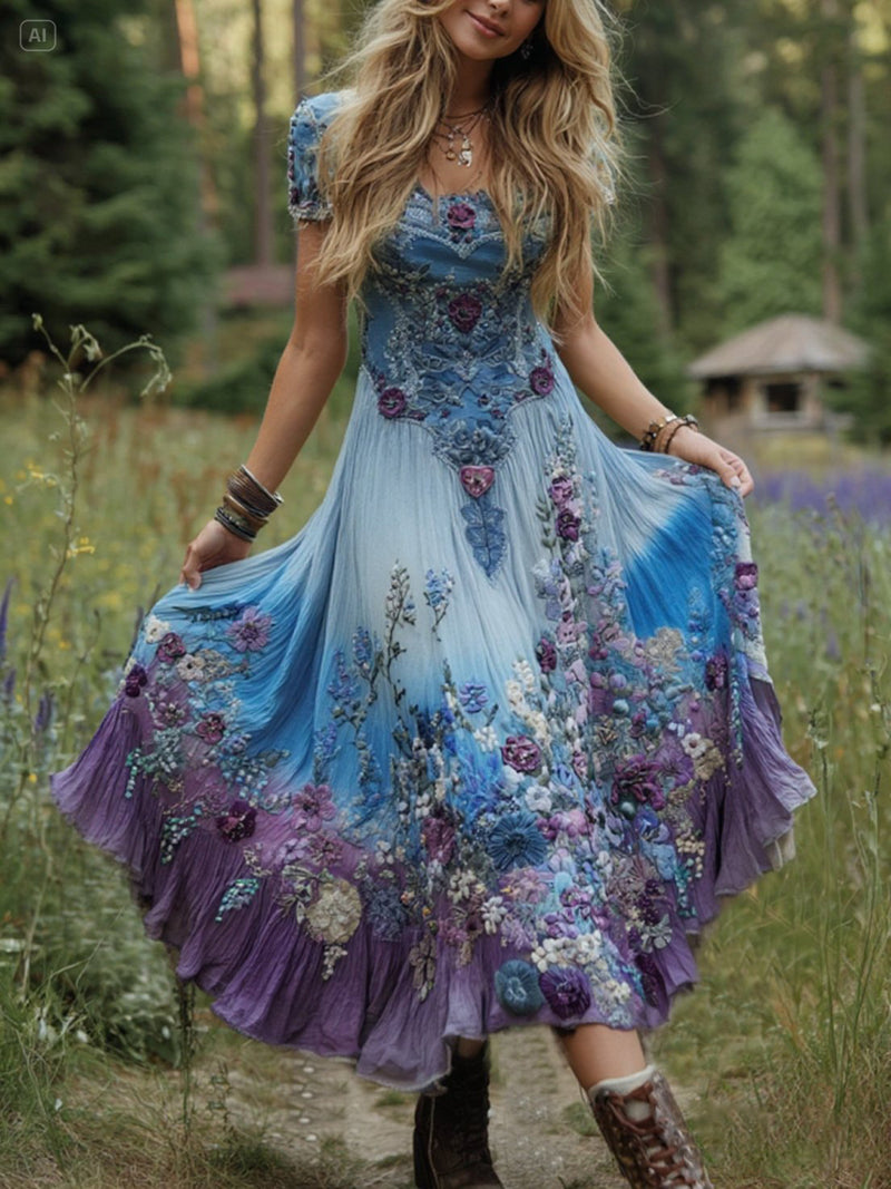 Robe magnifiquement confectionné