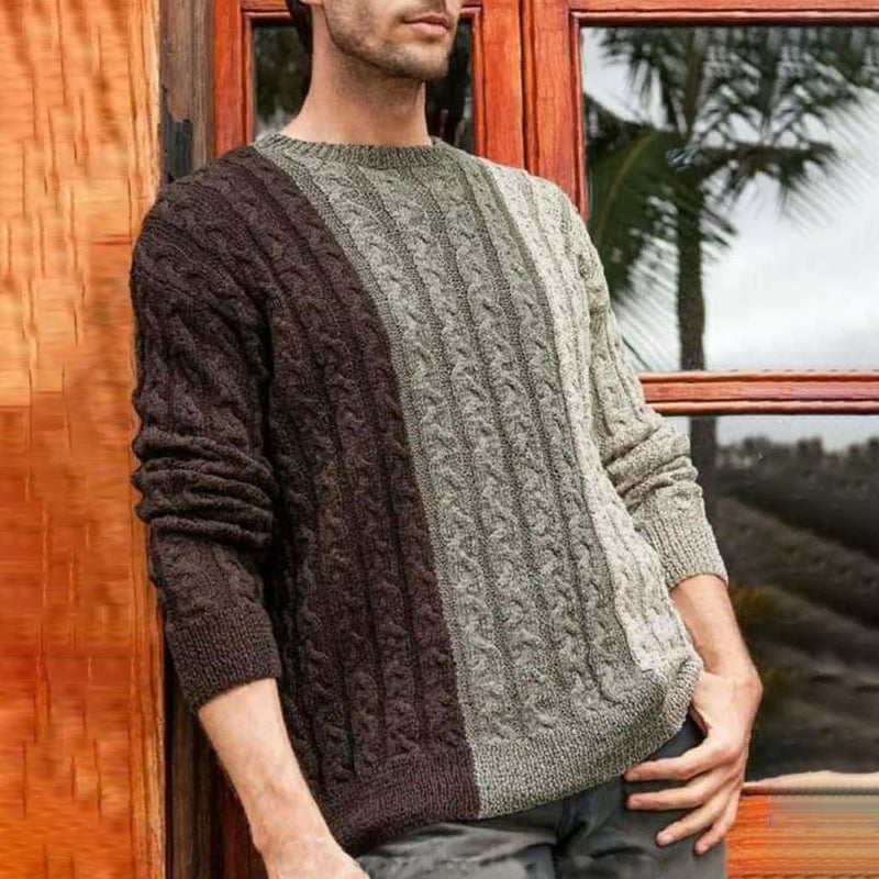 Pull au design réfléchi