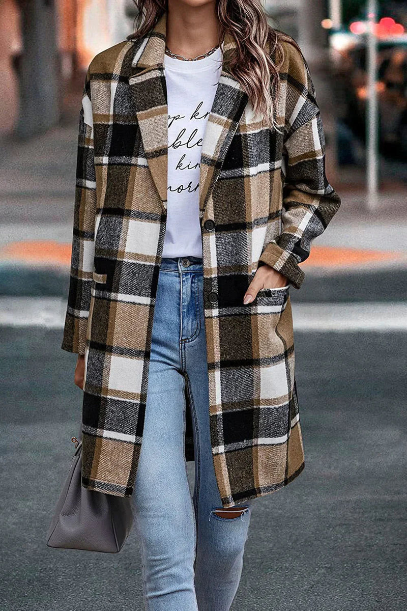Manteau au style vintage intemporel