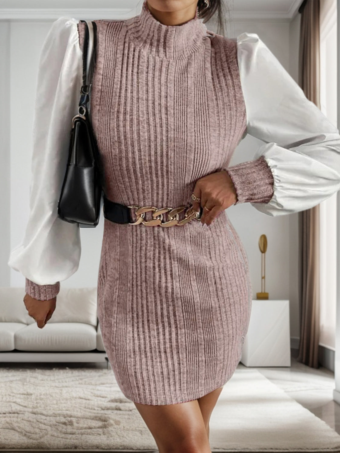 Pull au design réfléchi