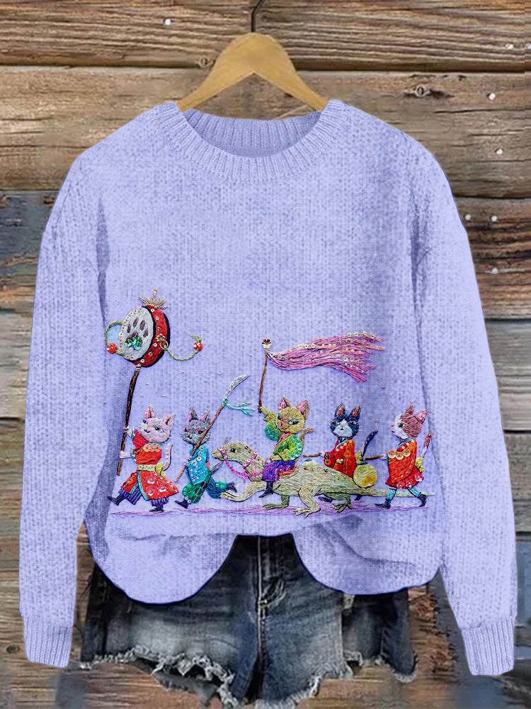 Pull magnifiquement confectionné