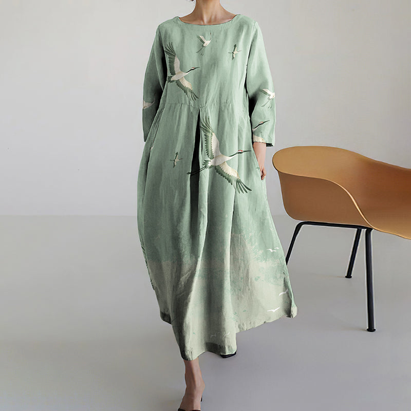 Robe au style vintage intemporel
