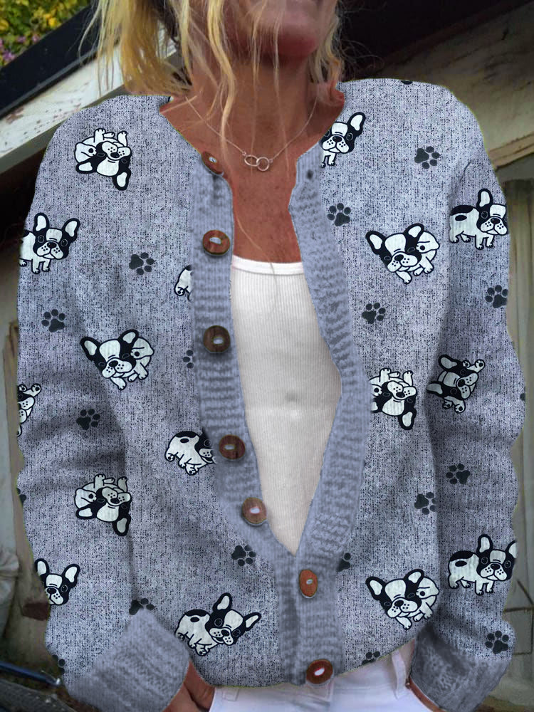 Cardigan au style vintage intemporel
