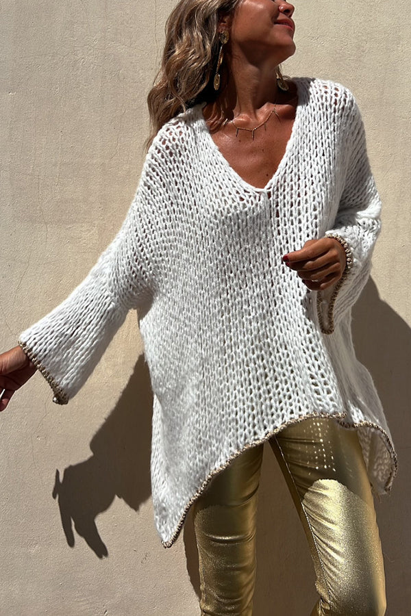 Pull au style vintage intemporel