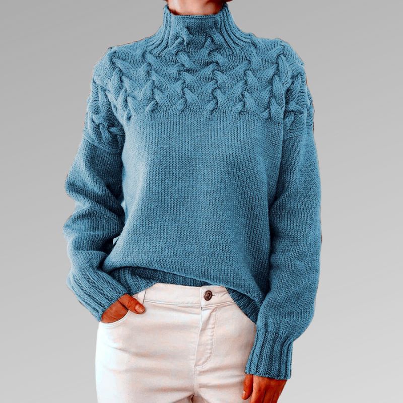 Pull au design réfléchi
