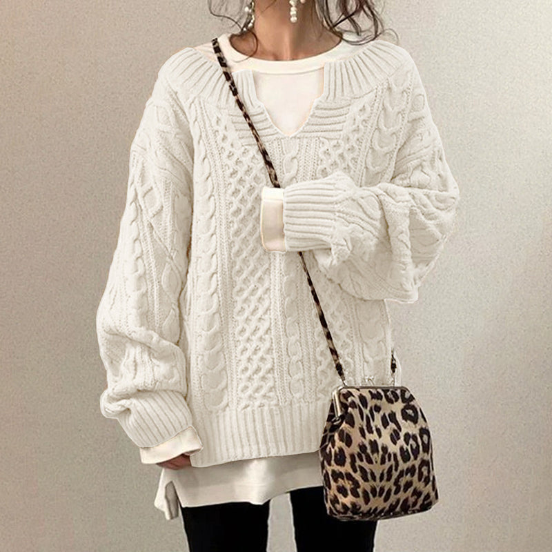Pull au style vintage intemporel