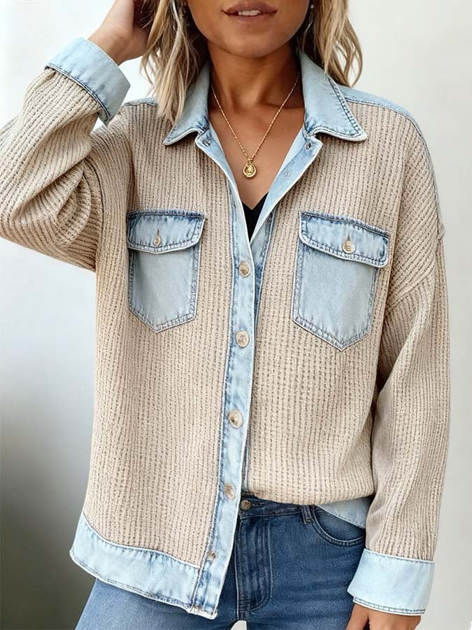 Chemise au style vintage intemporel