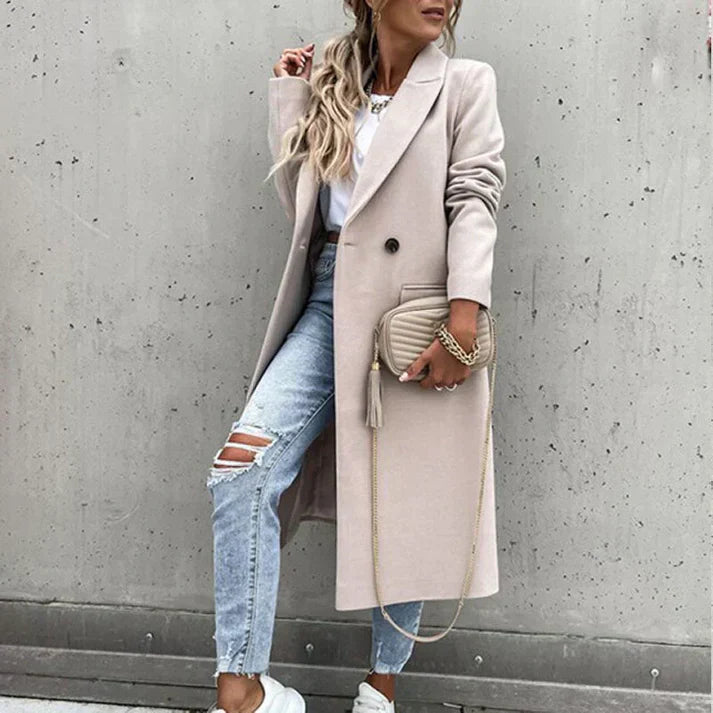 Manteau au style vintage intemporel