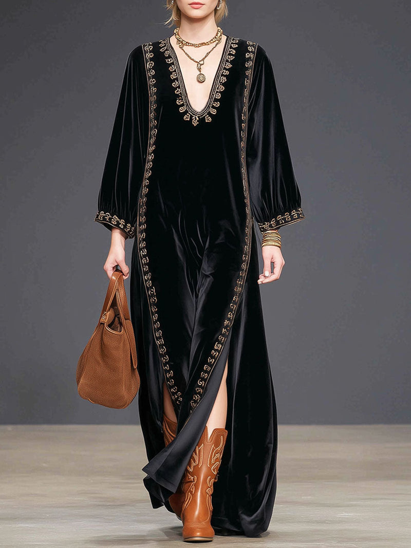 Robe magnifiquement confectionné