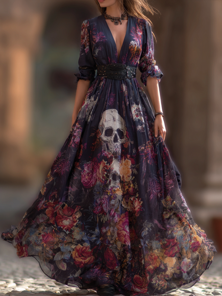 Robe au design classique
