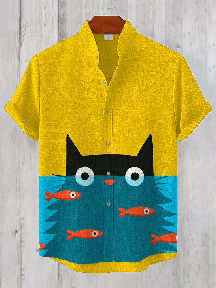 Chemise au style vintage intemporel