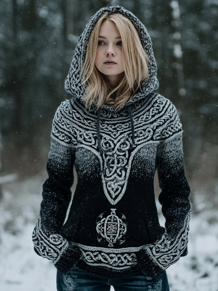 Pull au design réfléchi