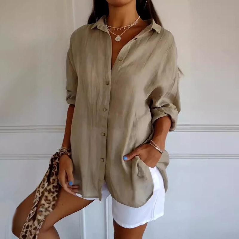 Chemise au style vintage intemporel