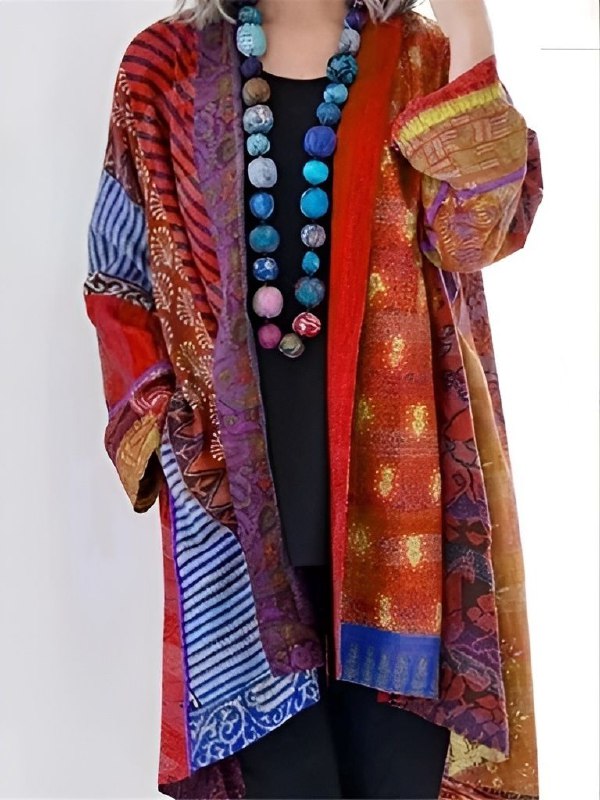 Veste au style vintage intemporel