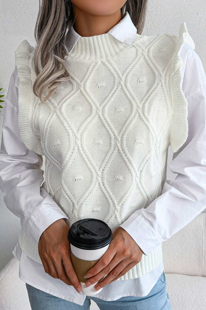 Pull au style vintage intemporel