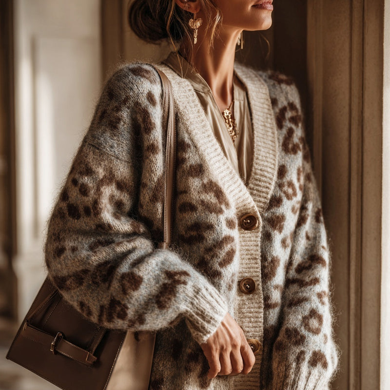 Cardigan au design classique