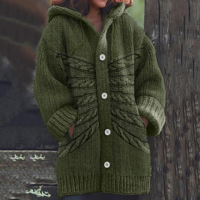 Cardigan au style vintage intemporel