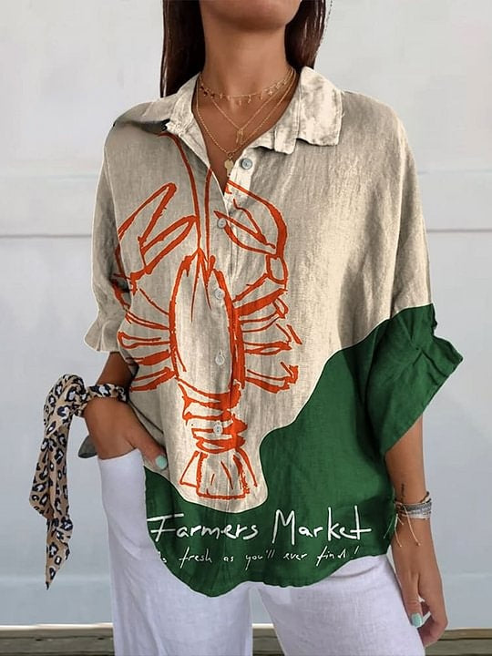 Chemise au design réfléchi