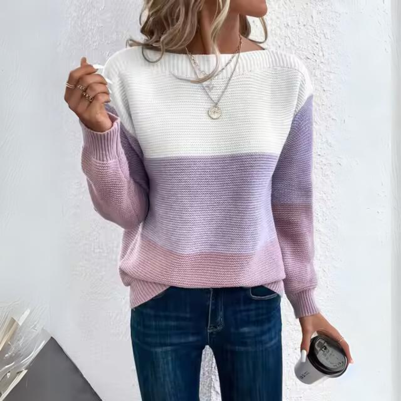 Pull au design réfléchi