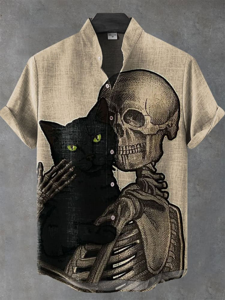 Chemise au design réfléchi