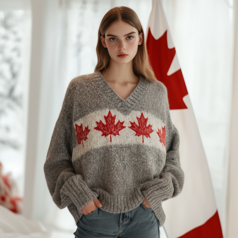 Pull vintage classique