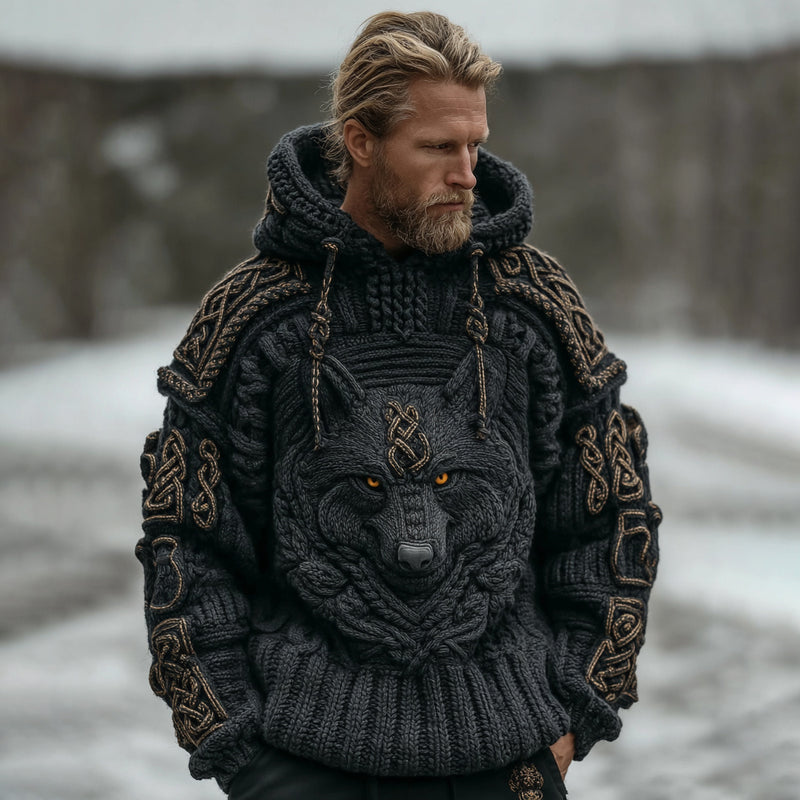 Pull au design réfléchi