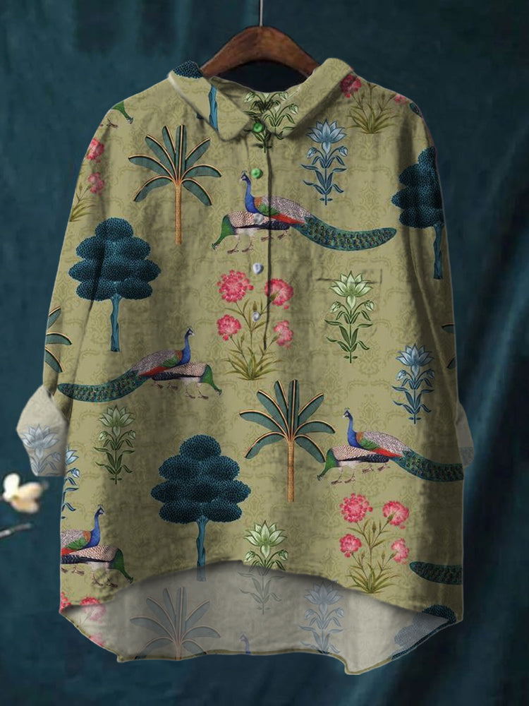 Chemise au style vintage intemporel