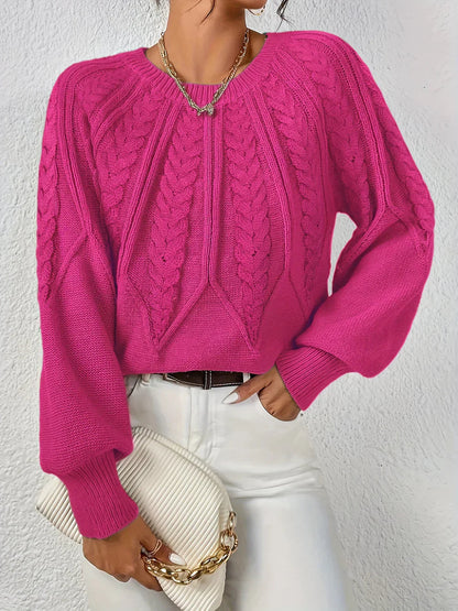 Pull au design réfléchi