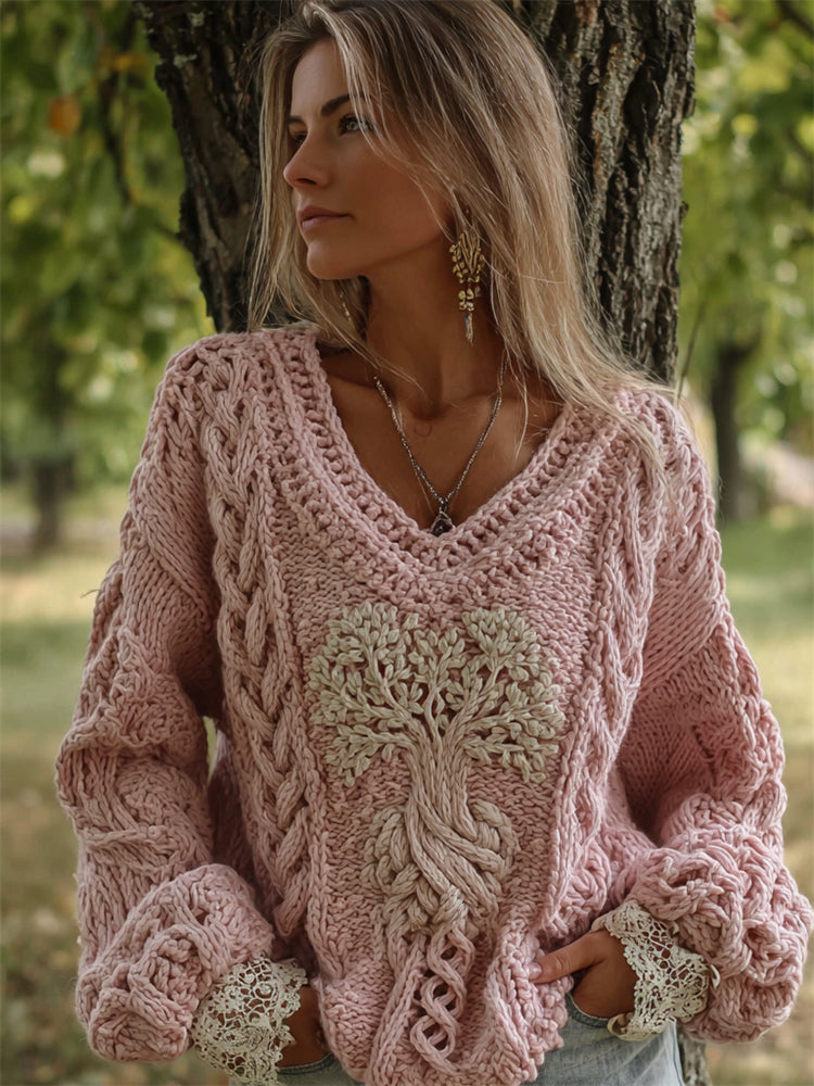 Pull au style vintage intemporel