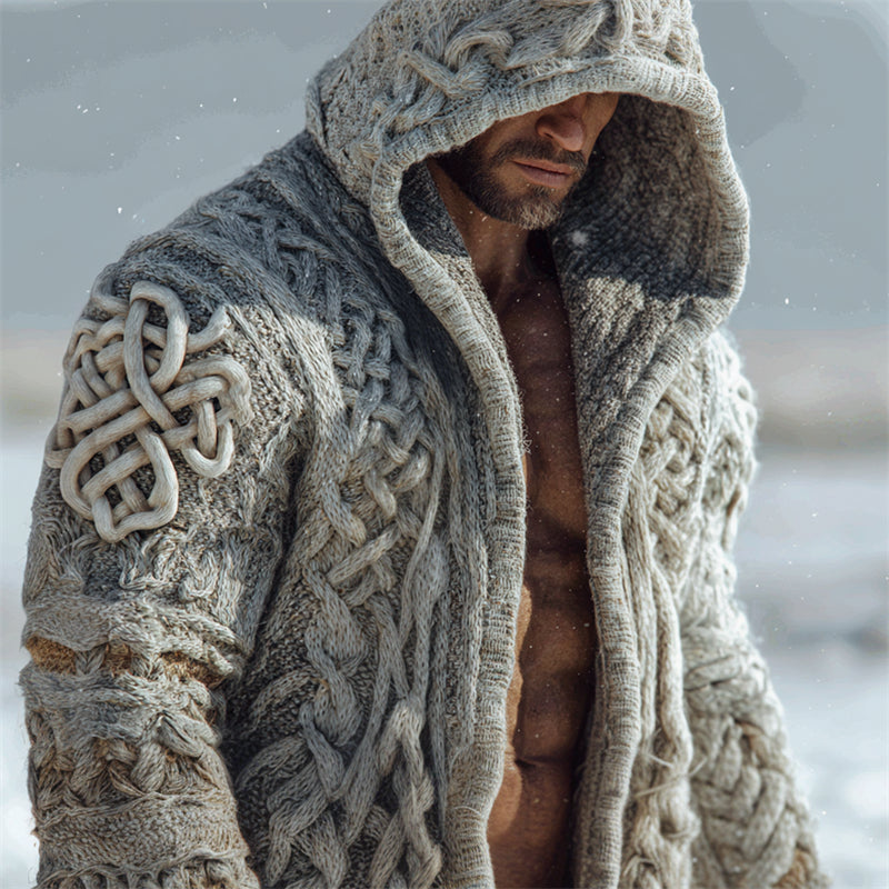 Cardigan au design réfléchi
