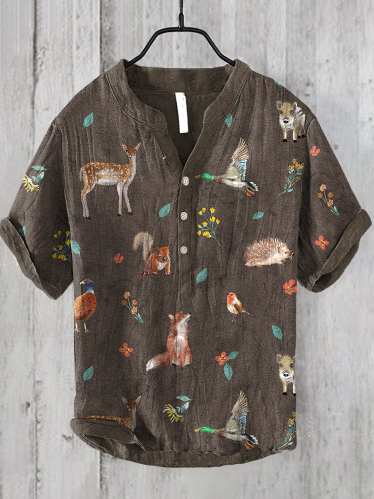 Chemise au design réfléchi