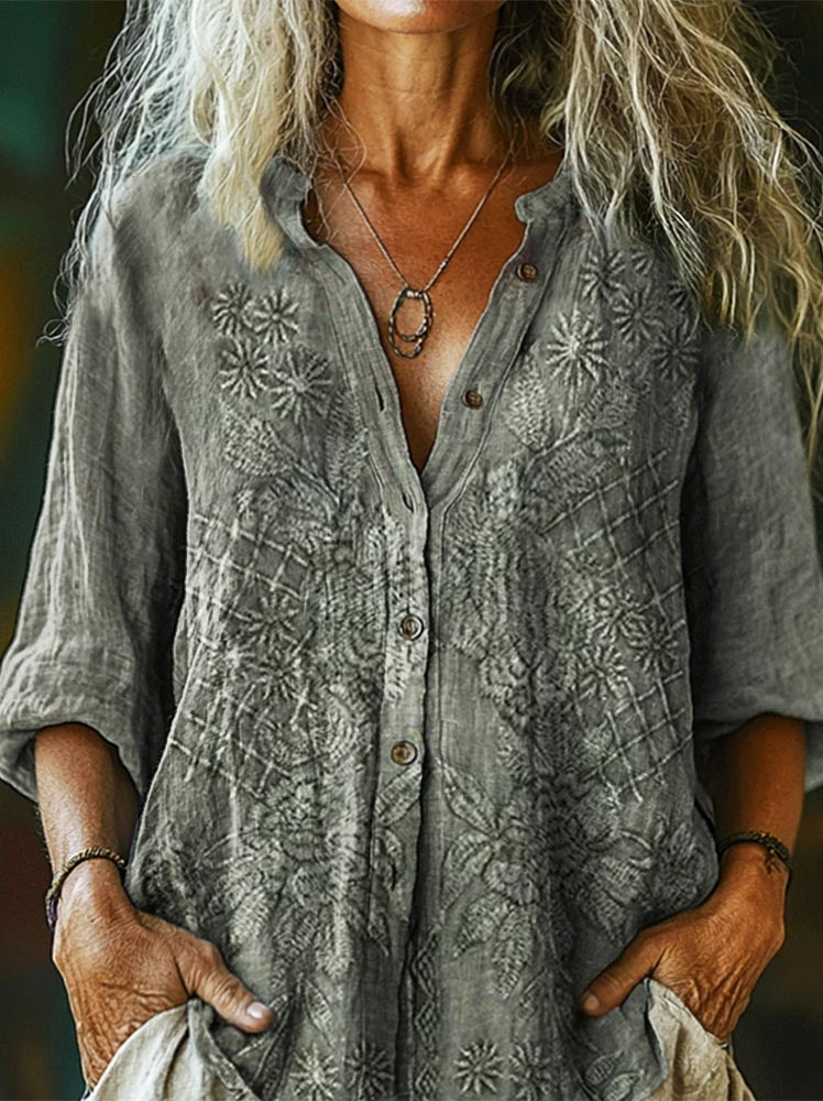 Chemise au design gracieux