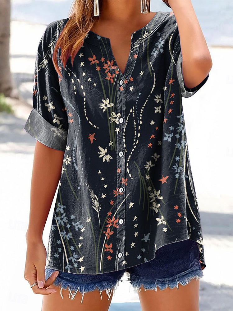Chemise au style vintage intemporel