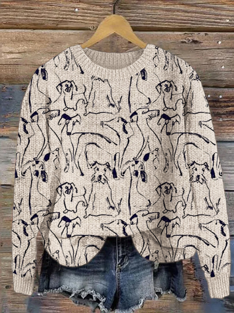 Pull au style vintage intemporel
