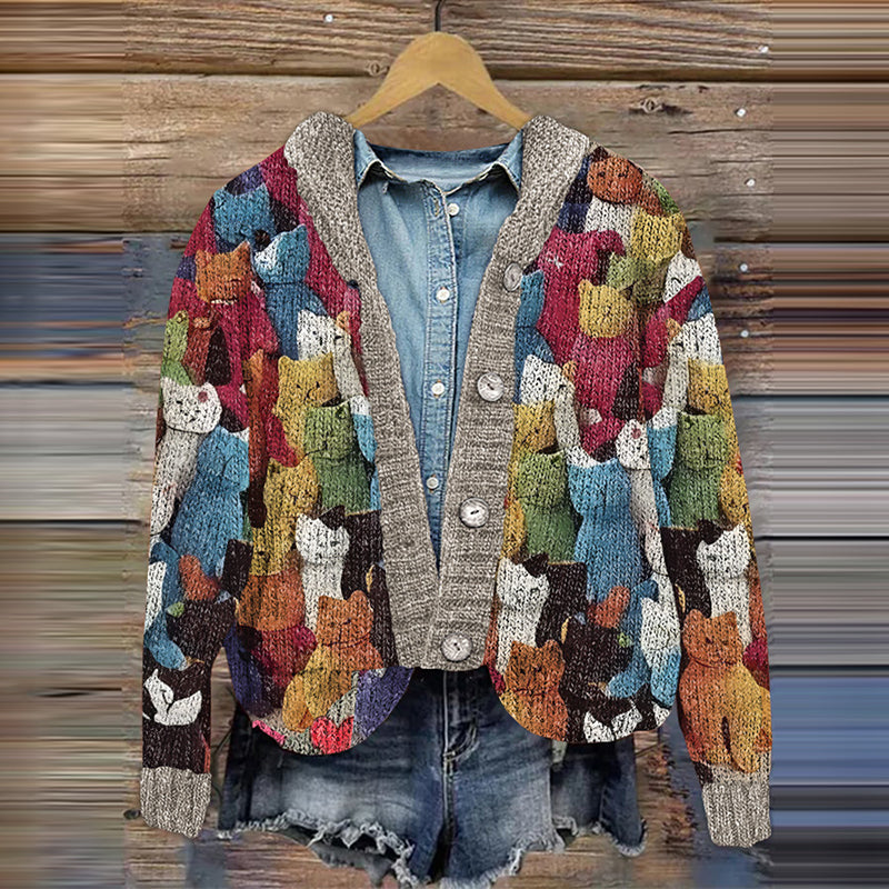 Cardigan magnifiquement confectionné