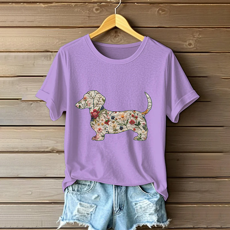 T-Shirt au design réfléchi